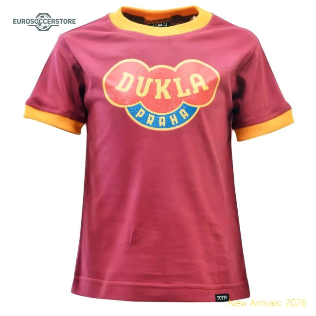 Football Team Kids Dukla Prague Durable Jersey Climacool Quick-dry