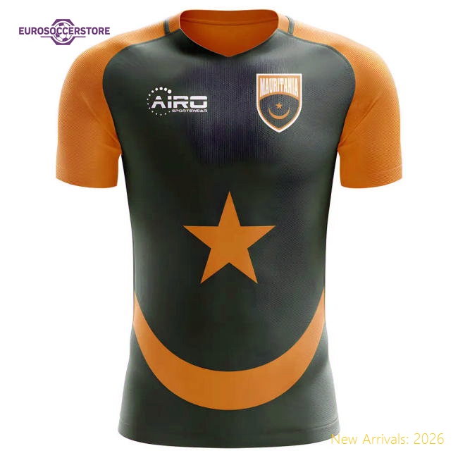 2025-2026 Mauritania Home Fan Version Womens Shirt For Match Day