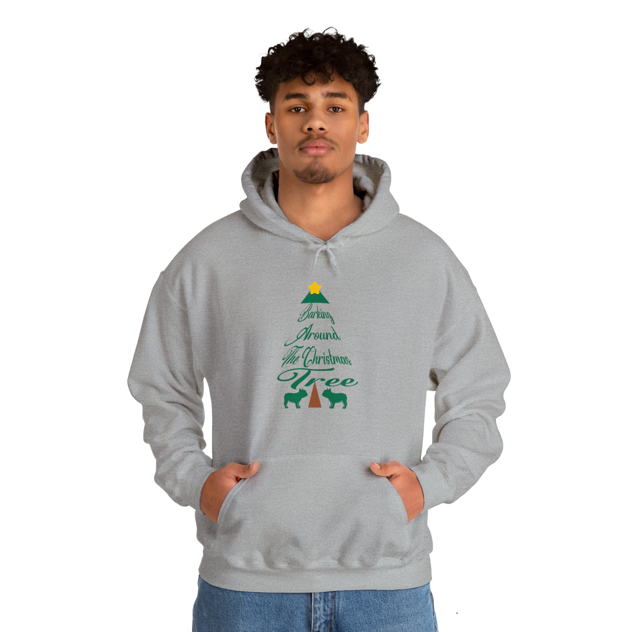 Stylish Christmas - Comfy Tree Unisex Hoodie For Dog Lovers