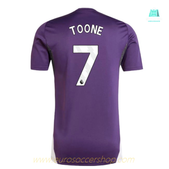 2025-2026 Man Utd Training Jersey (Aurora Plum) (Toone 7)