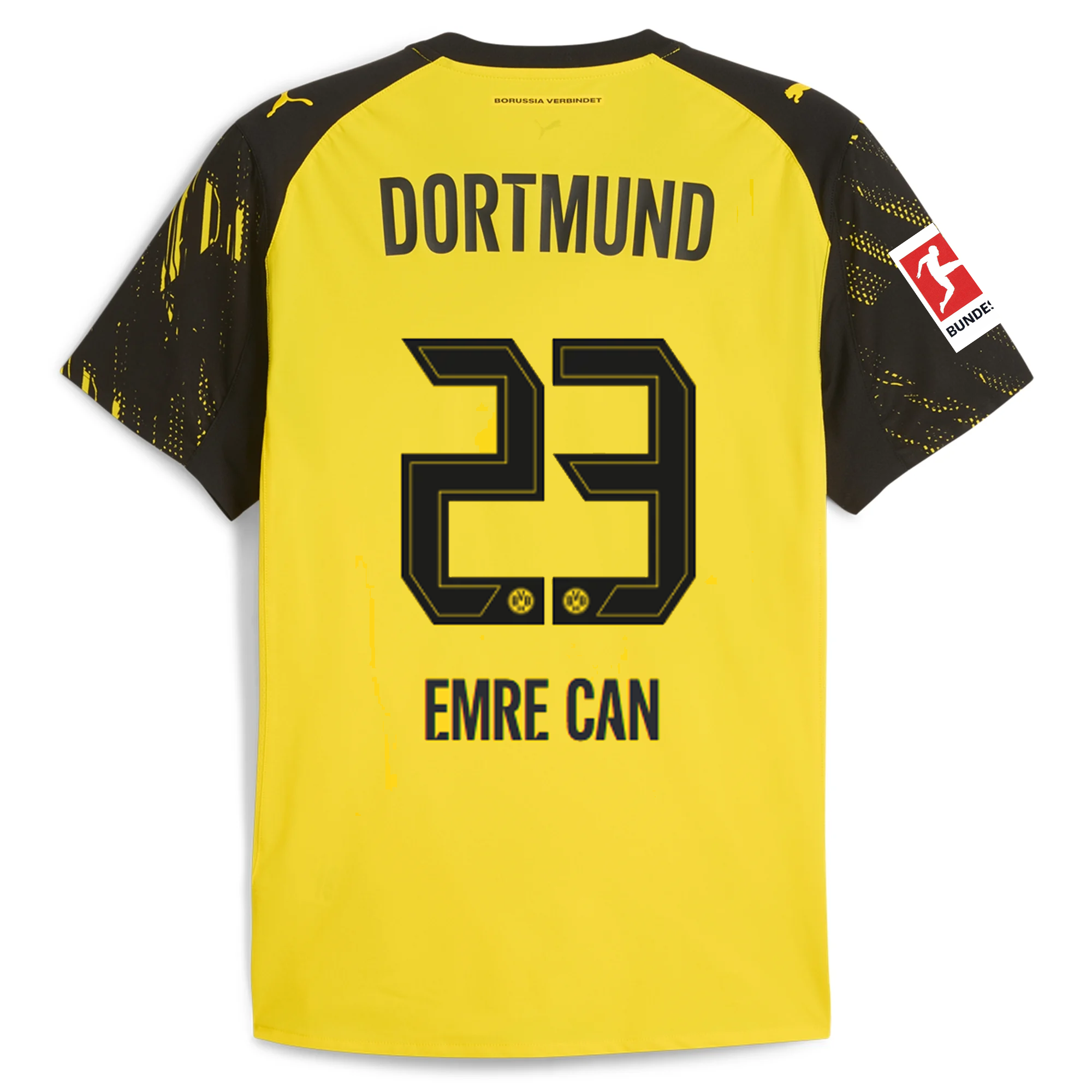 Borussia Dortmund Can 2025-2026 Bun Home Jersey – Authentic Shirt