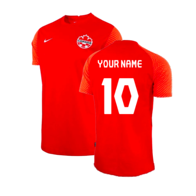 Canada 2022 Home Jersey Shirt Football Fan Apparel Match Day Essential