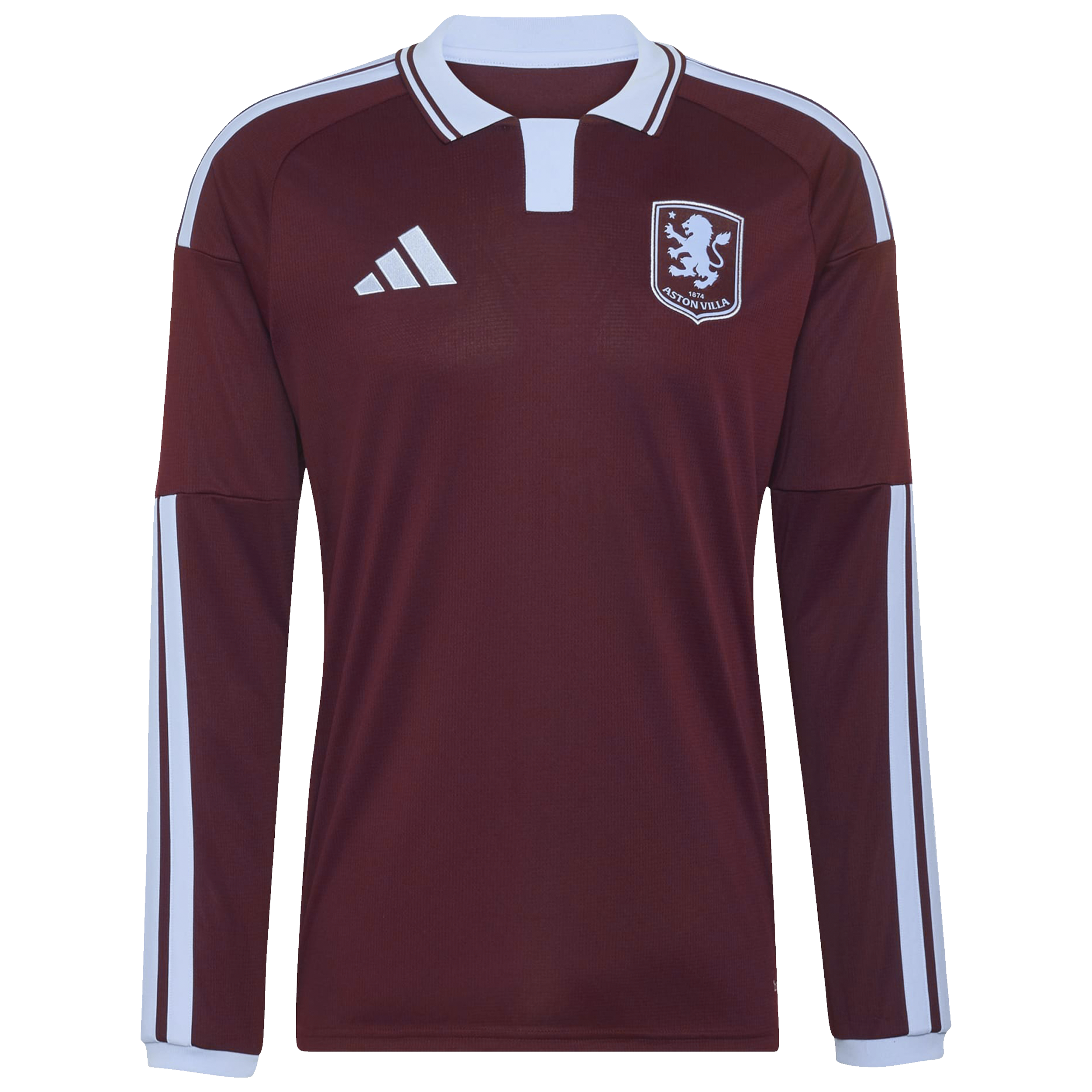 [SJH] Aston Villa Home 2026/27 Home Replica Long Sleeve Jersey - Claret