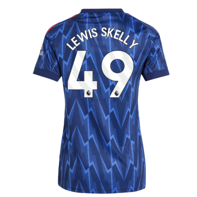 Womens Lewis Skelly 49 2025 Edition Arsenal Away Match Shirt 2025-2026