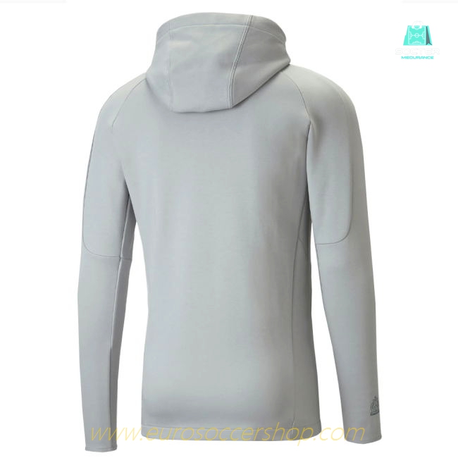 2022-2023 Marseille Casuals Hooded Jacket (Harbor Mist)