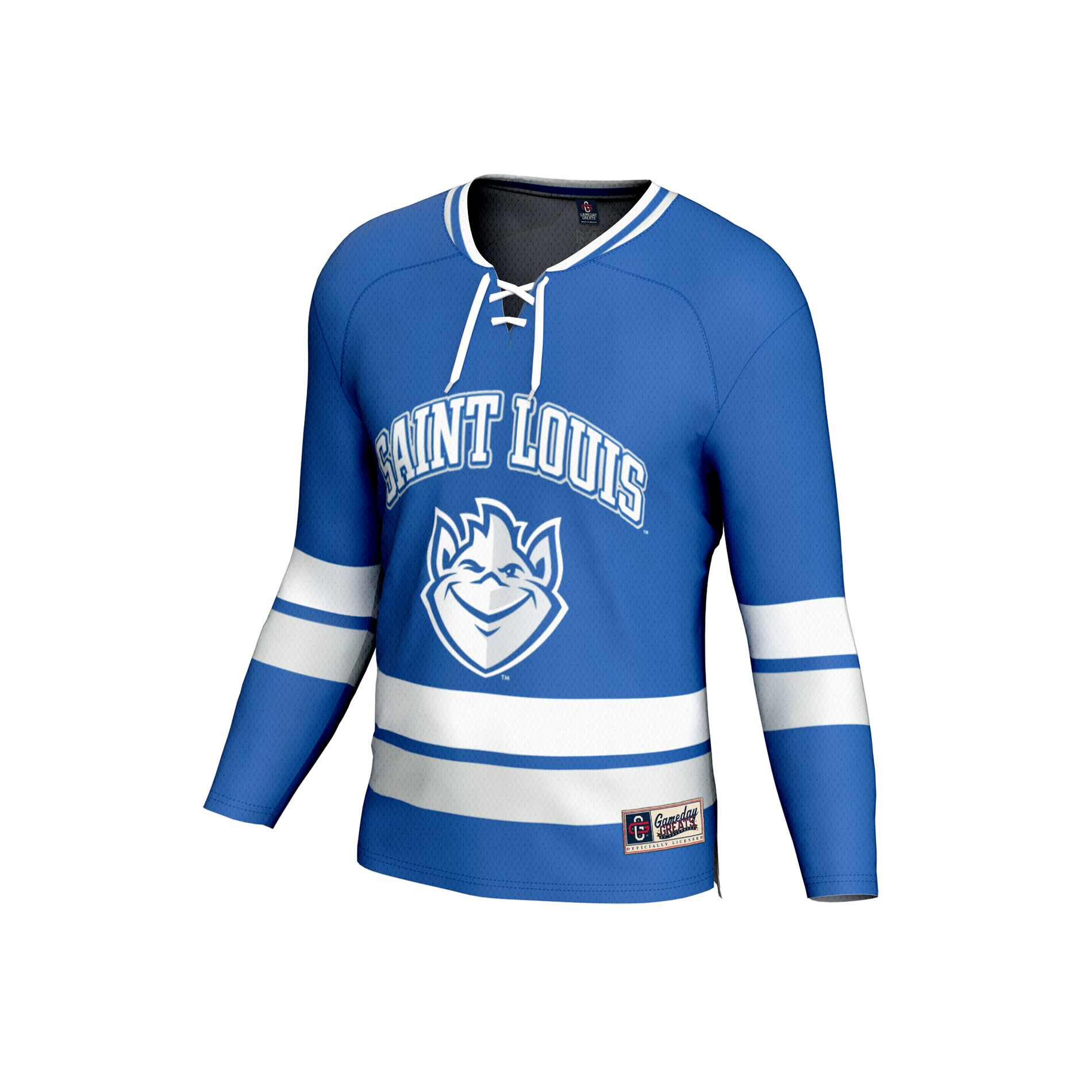 [DDG] Saint Louis Billikens GameDay Greats Youth Spirit Hockey Jersey - Blue
