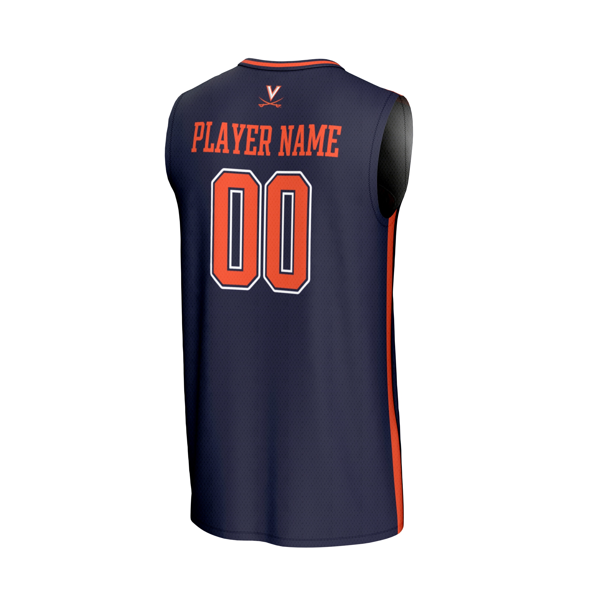 [NJP] Virginia Cavaliers GameDay Greats Youth NIL Pick-A-Player Lightweight Women's Basketball Fashion Jersey - Navy