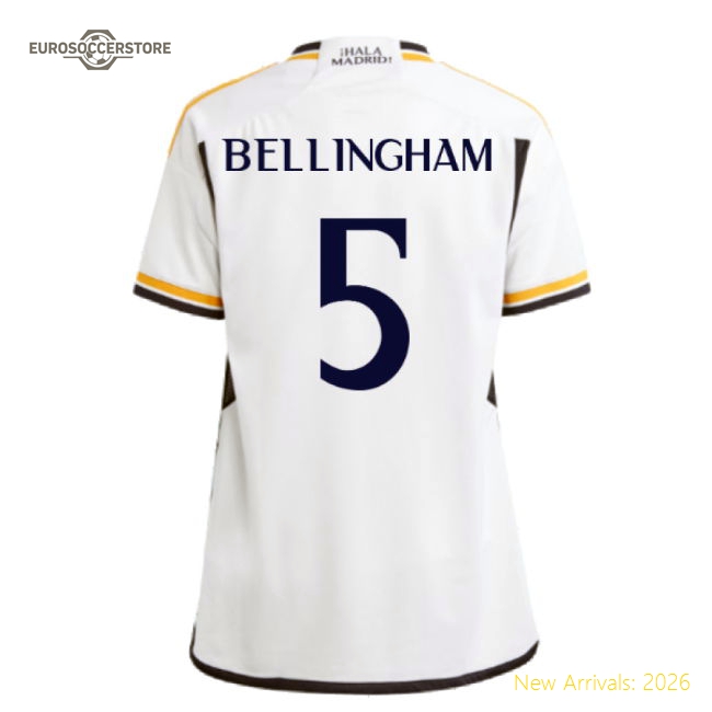 Football Team Kids Durable Bellingham Jersey 2023-2024 Flexible