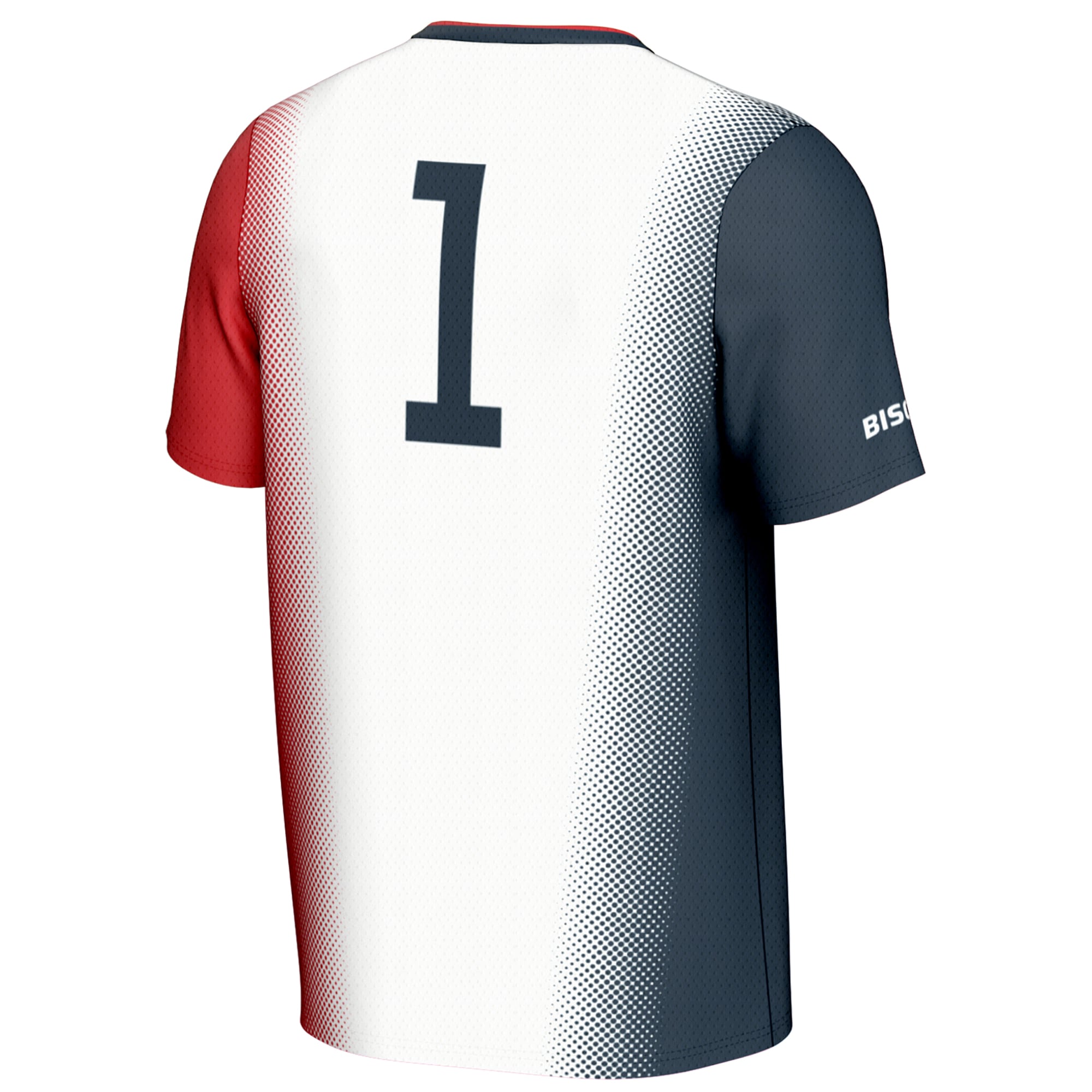 [SJH] Howard Bison GameDay Greats Unisex Lightweight Collegiate Soccer Fashion Jersey - White