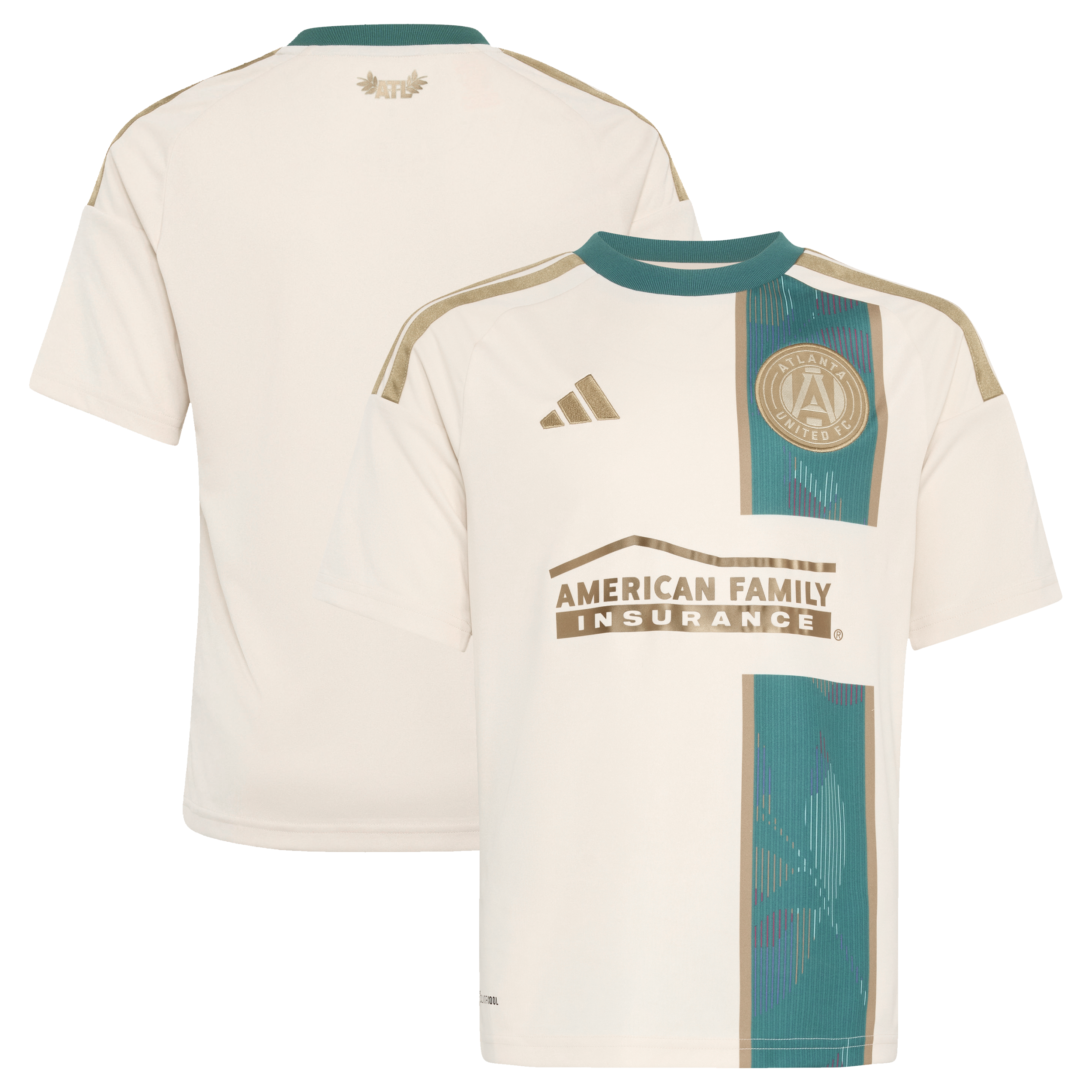 [SPK] Atlanta United FC adidas Youth 2026 Spirit of ??96 Replica Jersey - Tan