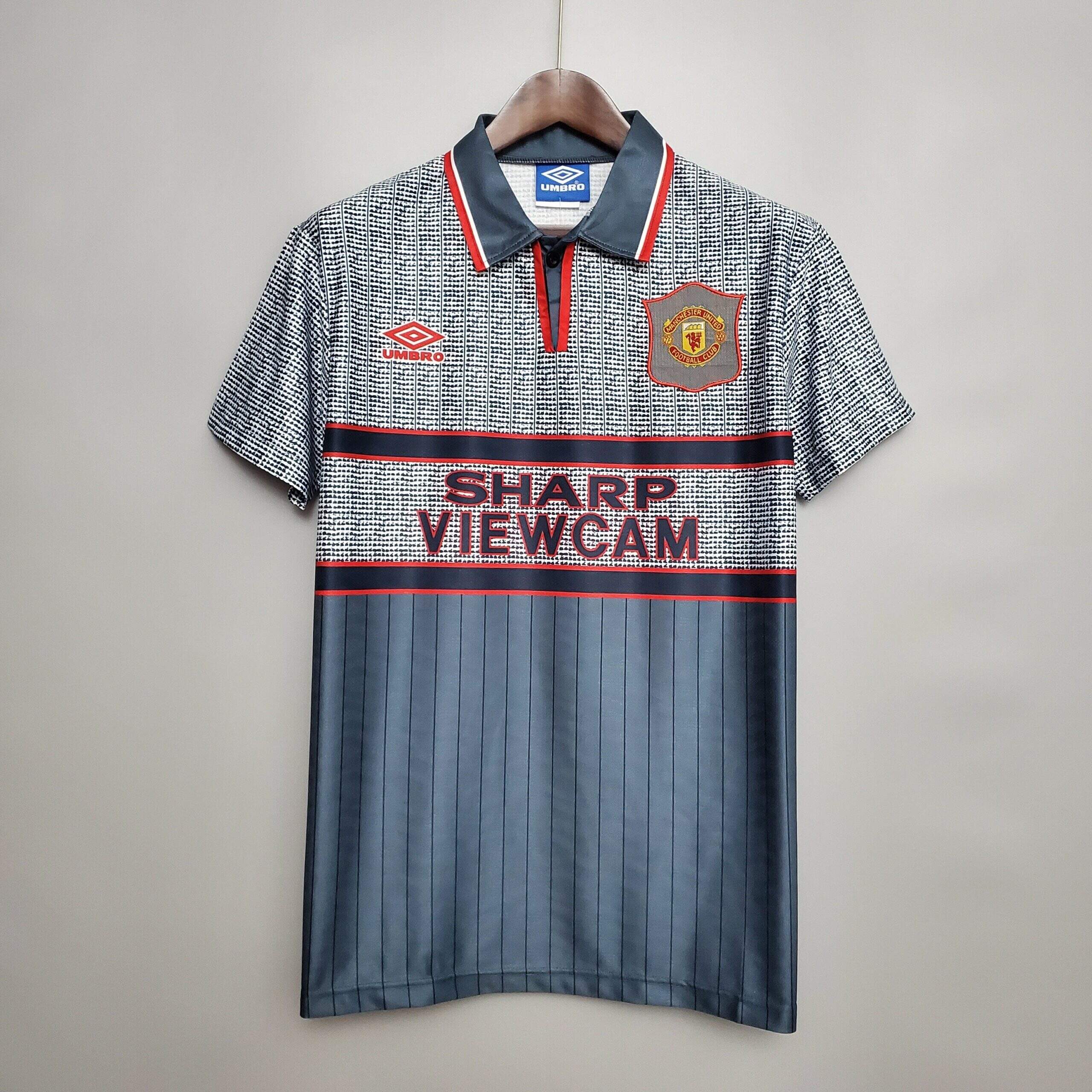 Cheap 1995-1996 Man United Home retro kit