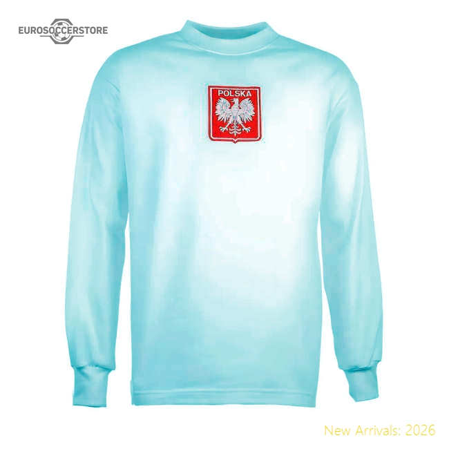 Poland 1970s White Retro Football Shirt