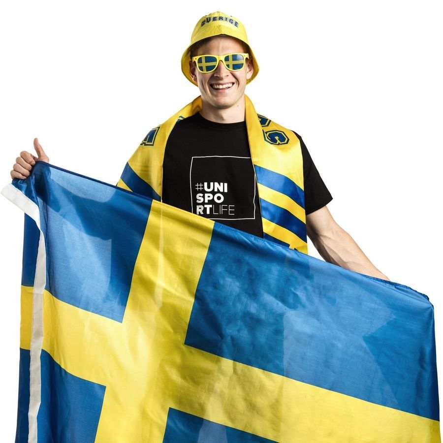 Sweden Sunglasses Yellow/jet Black For Algeria Football Fans