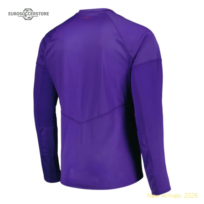 2024-2025 England Rugby Contact Drill Top (Violet) - Kids