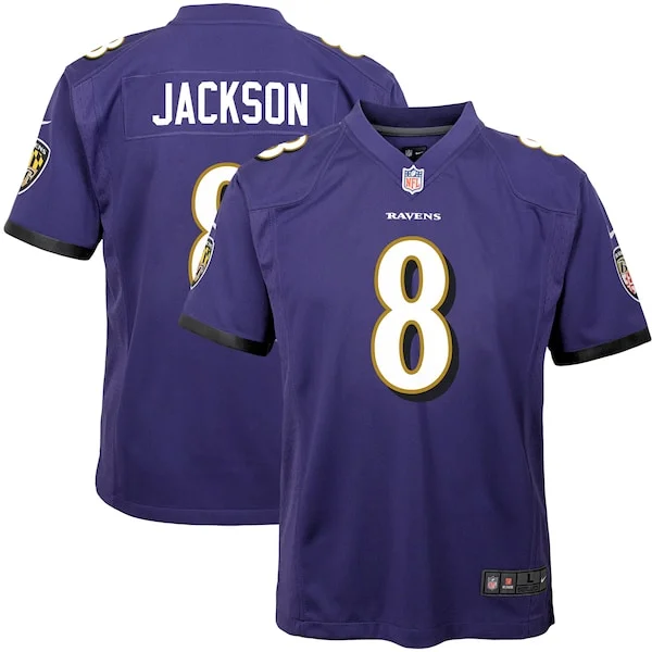 Baltimore Ravens Game NFL Jersey - Purple | Pro-Level Football Apparel