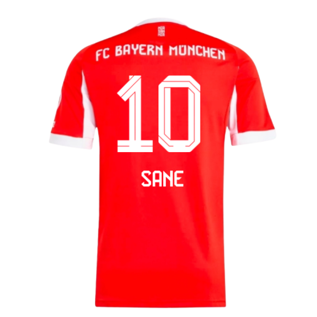 2025-2026 Home Shirt by Bayern Munich (Unisex