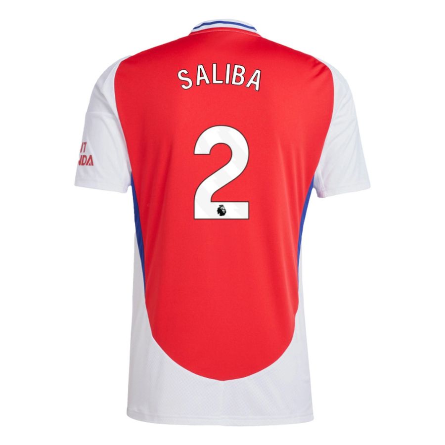 Arsenal Home Jersey 2024 2025 Saliba