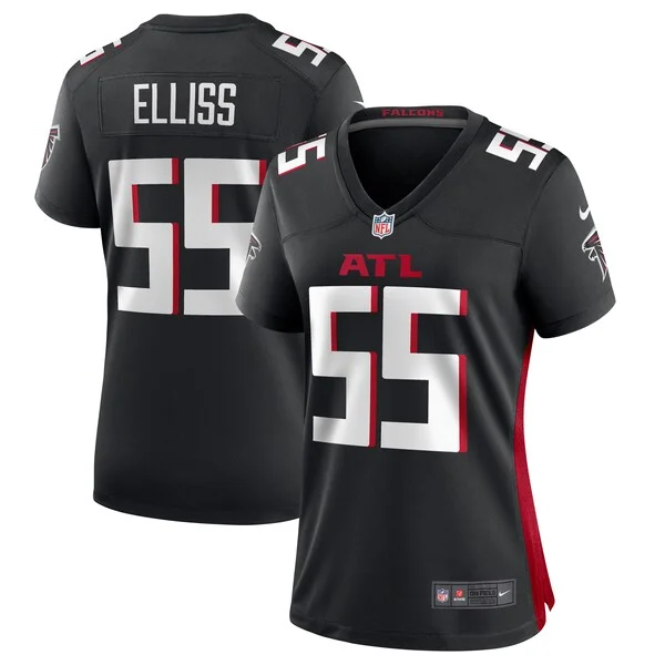 None Kaden Elliss Game Jersey - Black | NFL Player Jersey | NFL Footba