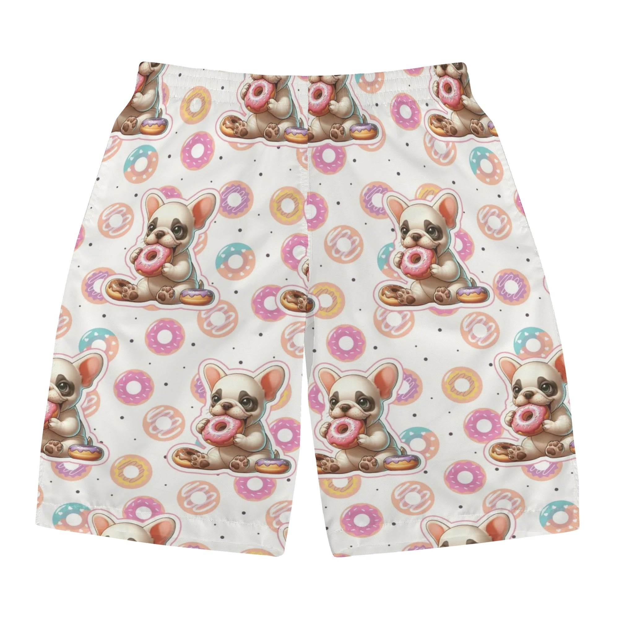 Frenchie Frank - Non-slip Mens All Over Print Shorts Indoor Use