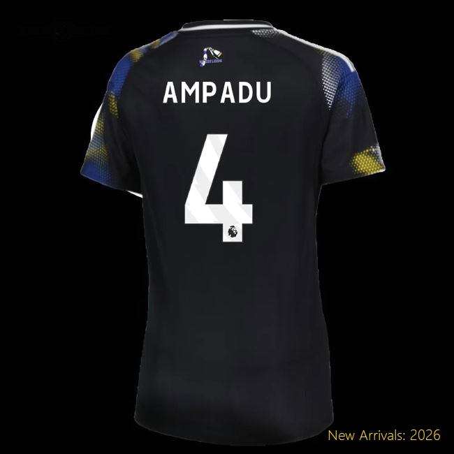 Stylish Womens Football Team Ampadu Jersey 2025-2026 Breathable