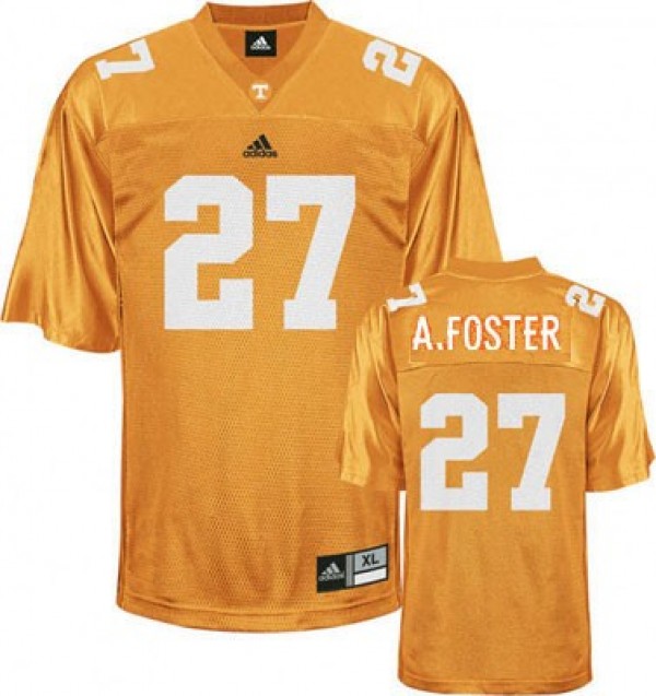 Youth Elite Program #27 Orange Youth(kids) White Durable Jersey