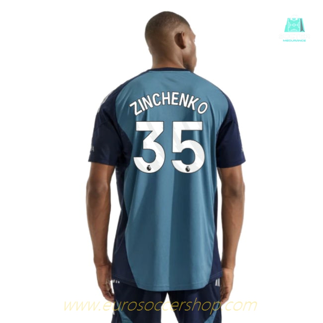 2025-2026 Arsenal Training Shirt (Blanch Blue) (Zinchenko 35)