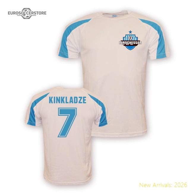 Georgi Kinkladze Man City Sports Training Jersey (white)