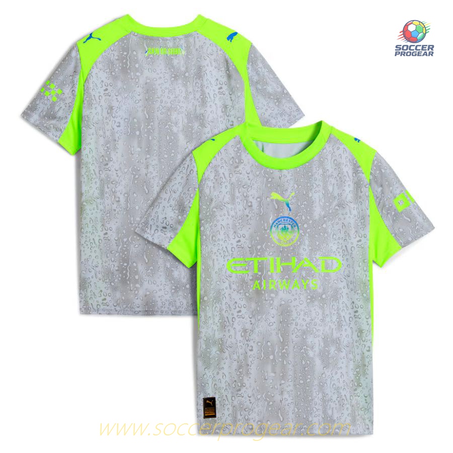 Manchester City Third Kids Edition Shirt 2025/26 Collection