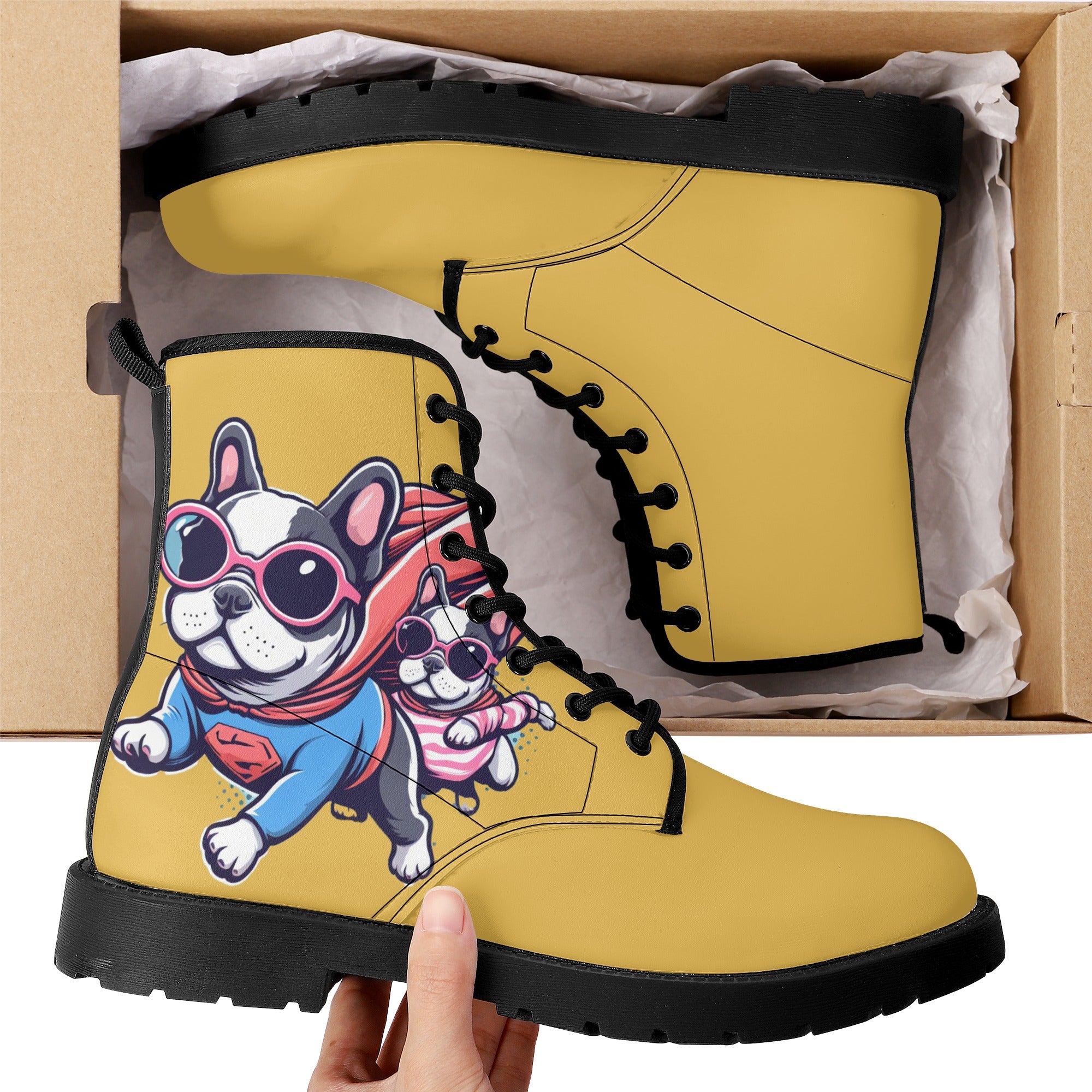 Riley - Premium Leather Boots Everyday Use | Unique Design