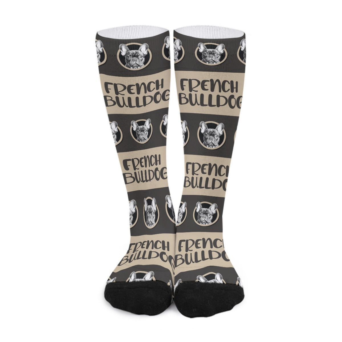 French Bulldog Frenchie Warm Non-slip Bruce- - Safe Socks Indoor Use