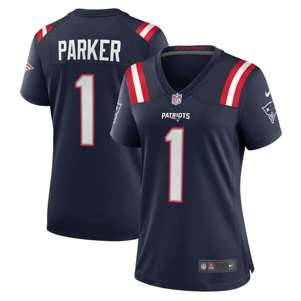 Performance New England Patriots Game Jersey - Premium Navy NFL Fan...