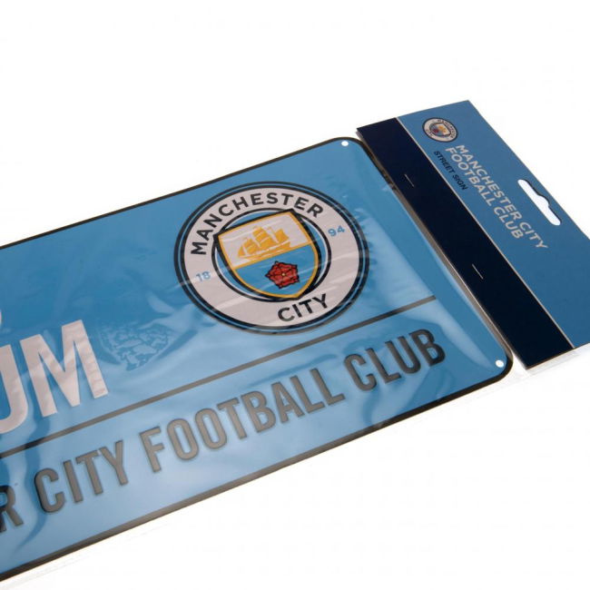 Women's Manchester City FC Colour Street Sign