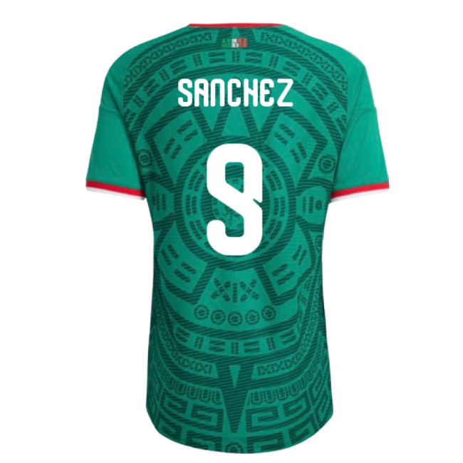 2026-2027 Mexico Authentic Home Shirt (Sanchez 9)