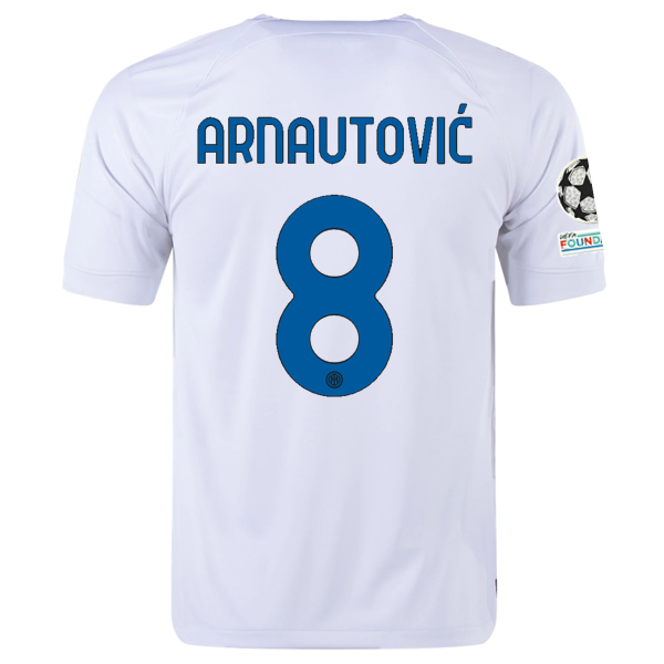 Inter Milan Arnautovic 2023-2024 UCL Away Jersey – Authentic Shirt