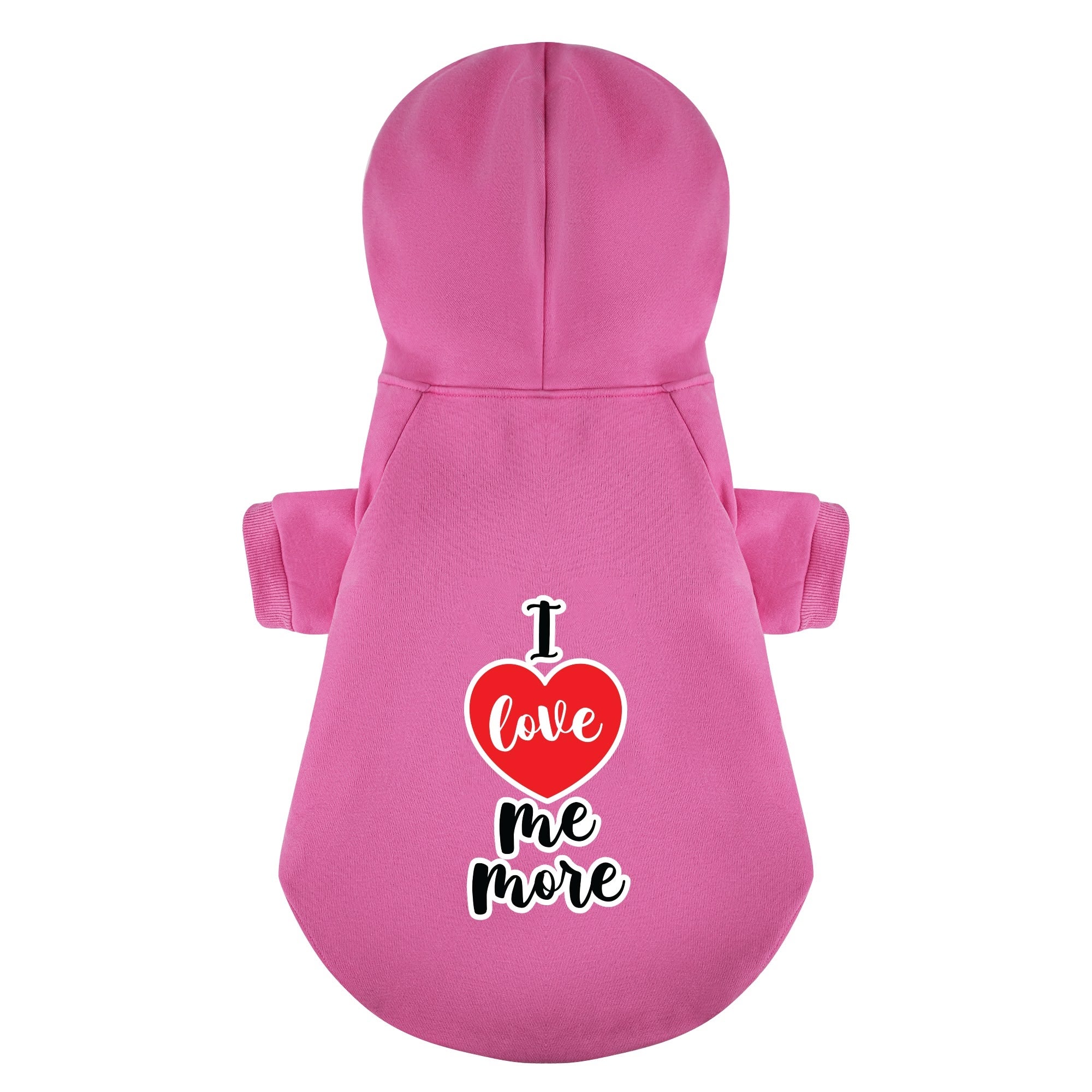 Everyday I Love You And I Love Me More - Matching French Bulldog Hood...