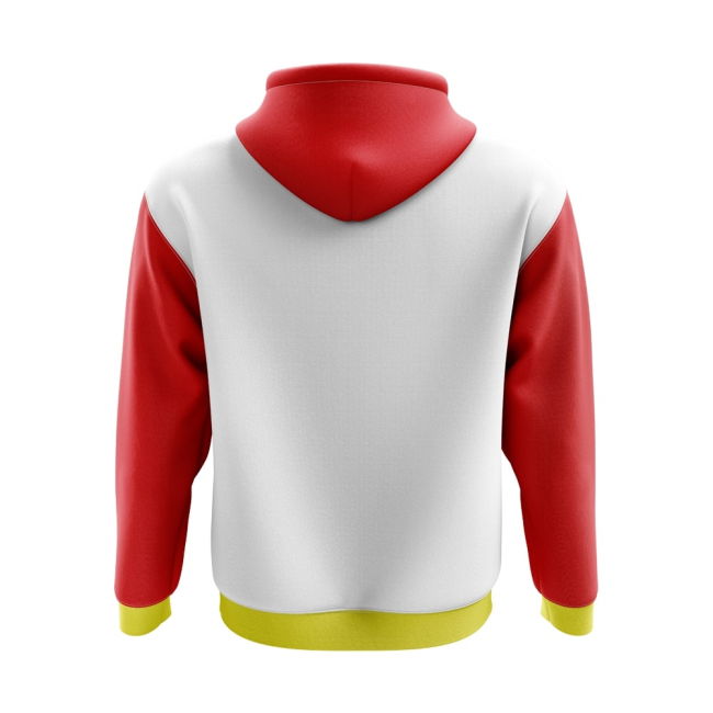 National South Ossetia Concept Country Football Hoody (White)