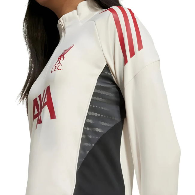 2025-2026 Liverpool Training Top (White) - Kids