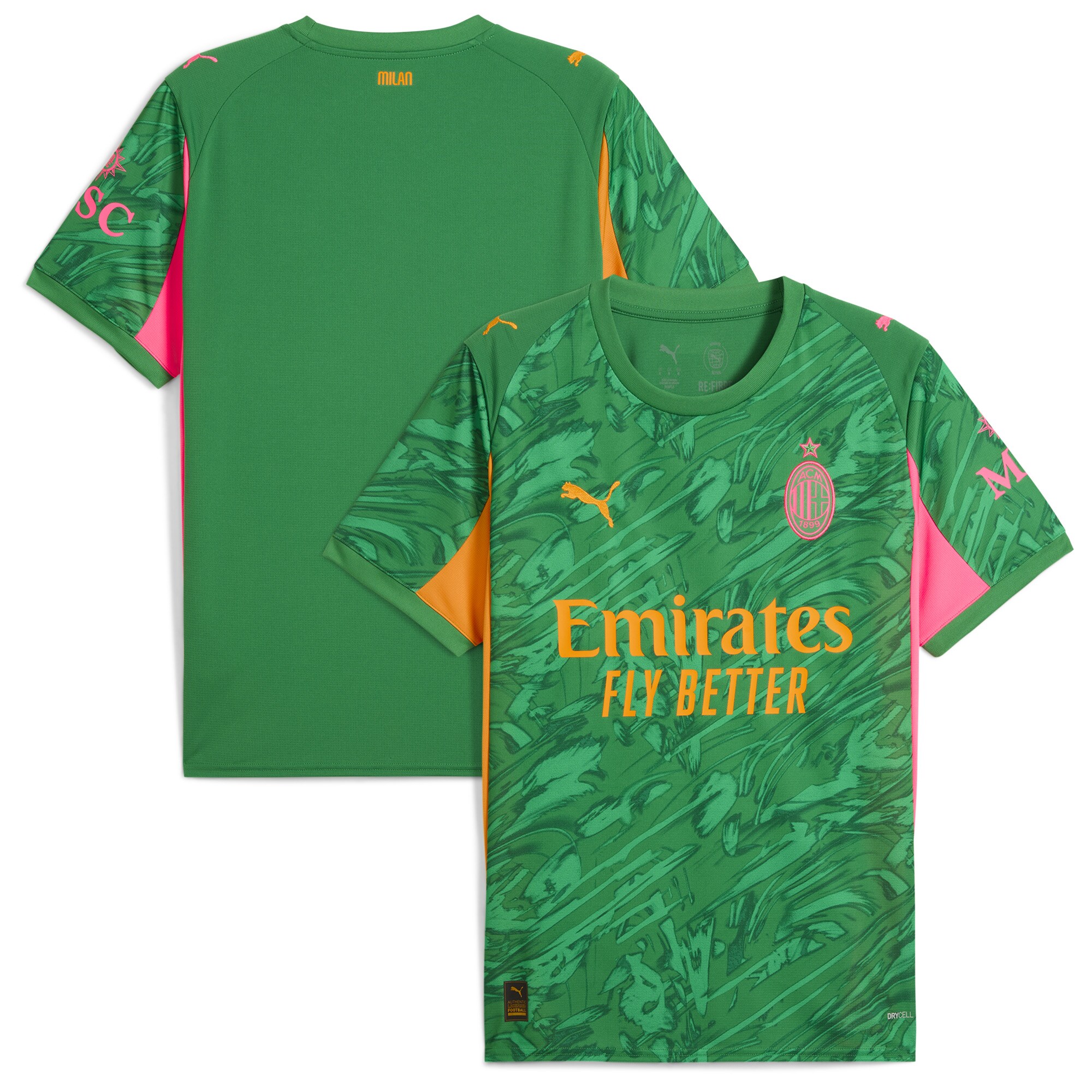 [SJH] AC Milan 2025/26 Replica Goalkeeper Jersey - Green