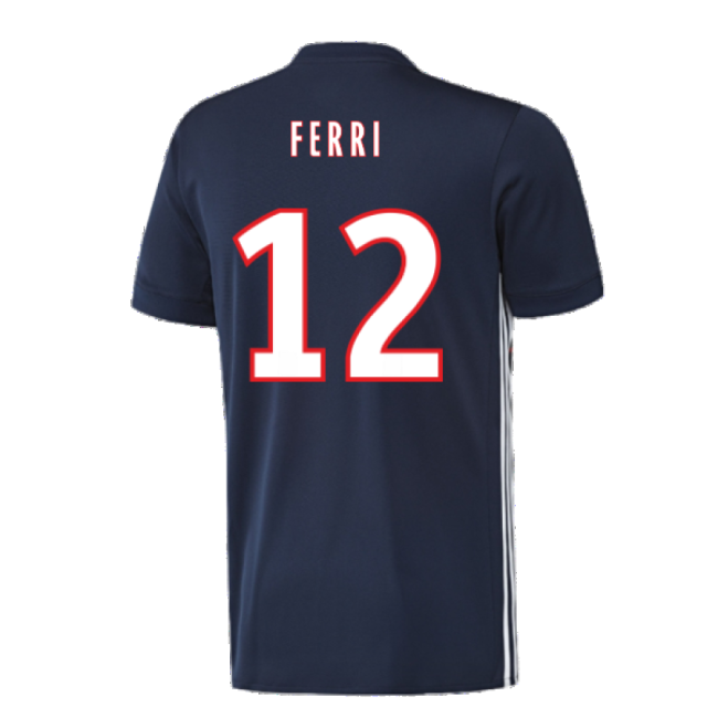 Lyon 2017-18 Away Shirt ((Excellent) L) (Ferri 12)