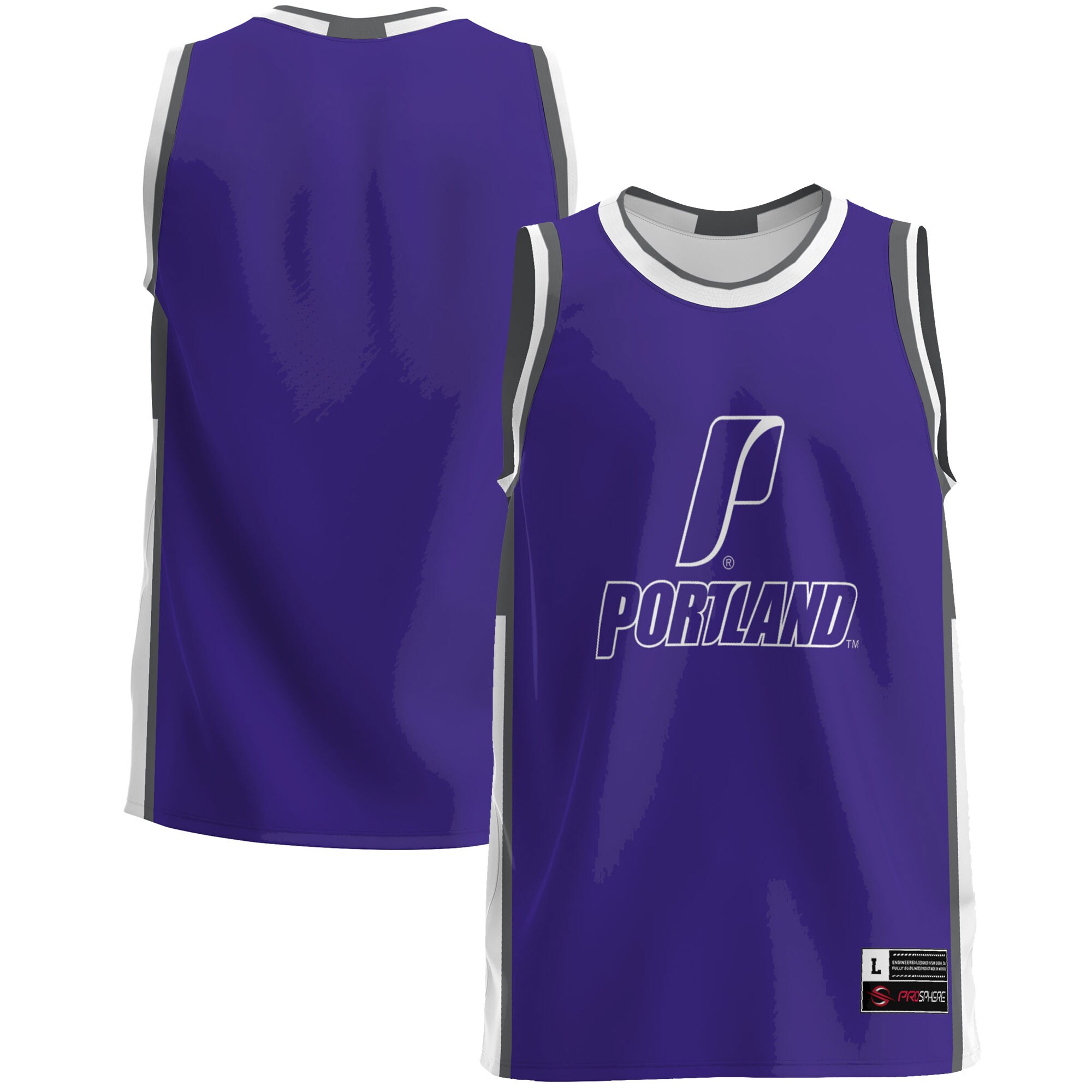 [DDG] Portland Pilots GameDay Greats Lightweight Basketball Jersey - Purple