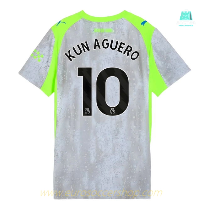 2025-2026 Man City Third Shirt (Womens) (Kun Aguero 10)