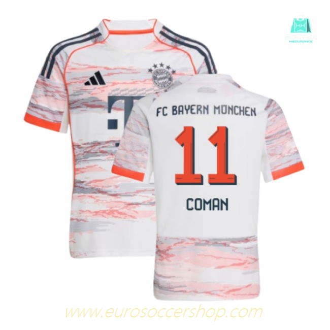 2025-2026 Bayern Munich Away Shirt (Kids) (Coman 11)