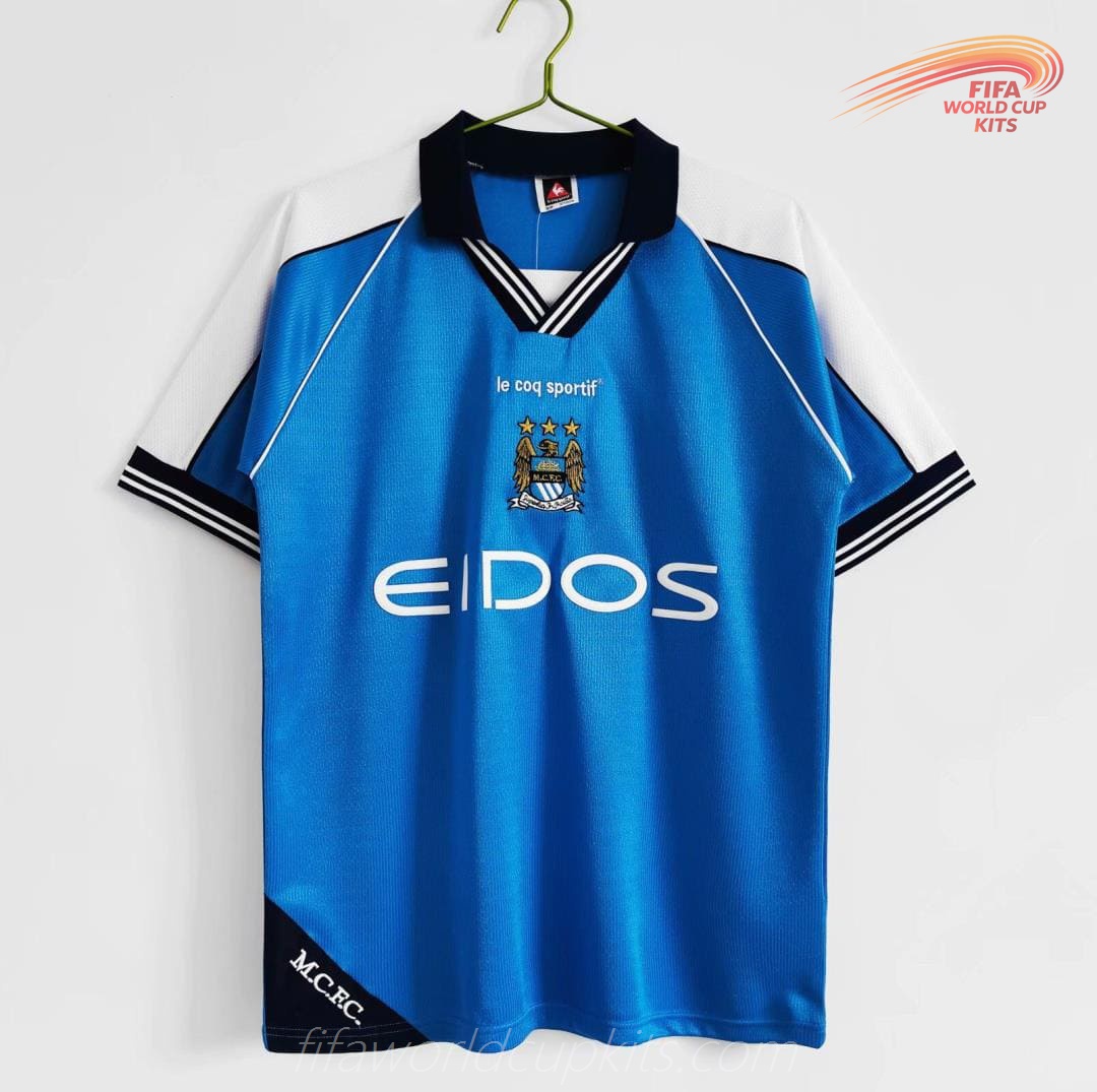 Manchester City 99-01 Home Football Kit