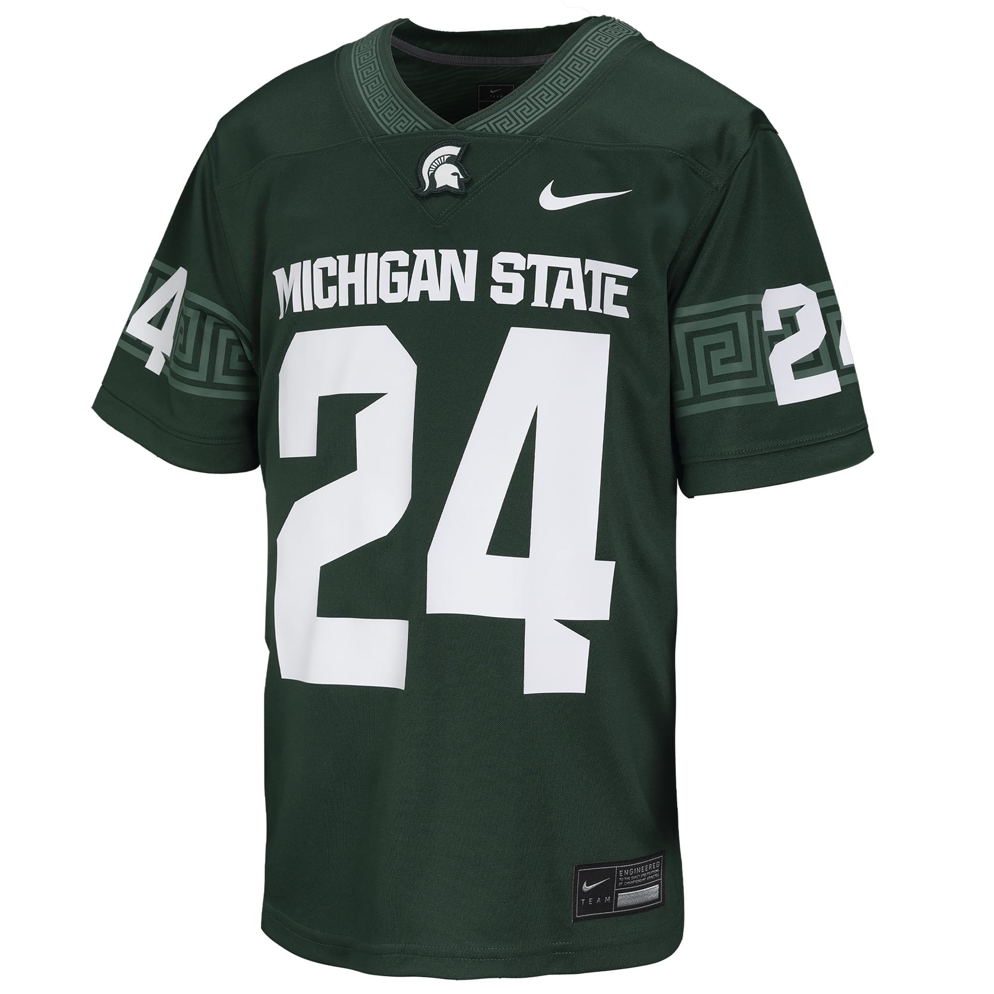 Toddler #24 Green Michigan State Spartans Football Jersey