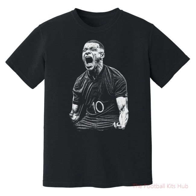 Mbappe France Phantom Graphic Tee - Black