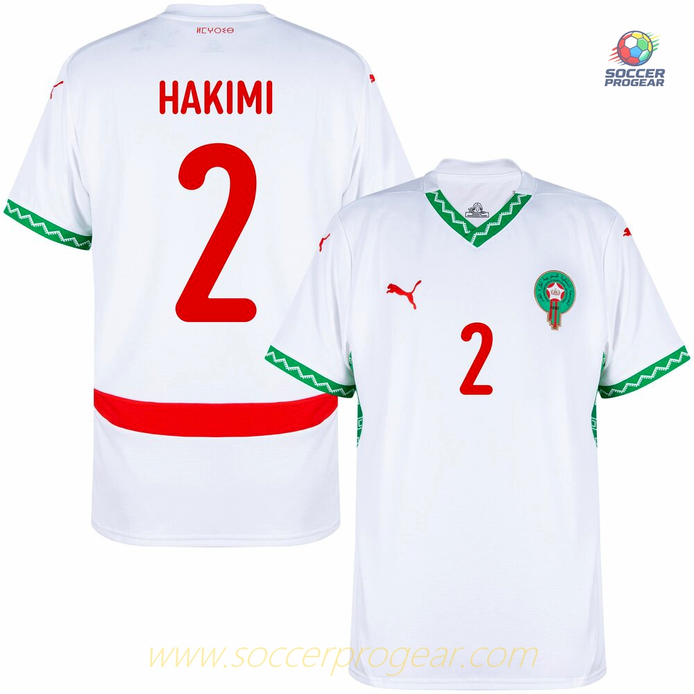 Morocco Away Football Soccer Shirt 2025 Collection 2026 Hakimi