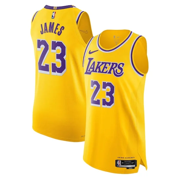 LeBron James LAL Authentic Jersey - top-tier modern - Icon Edition