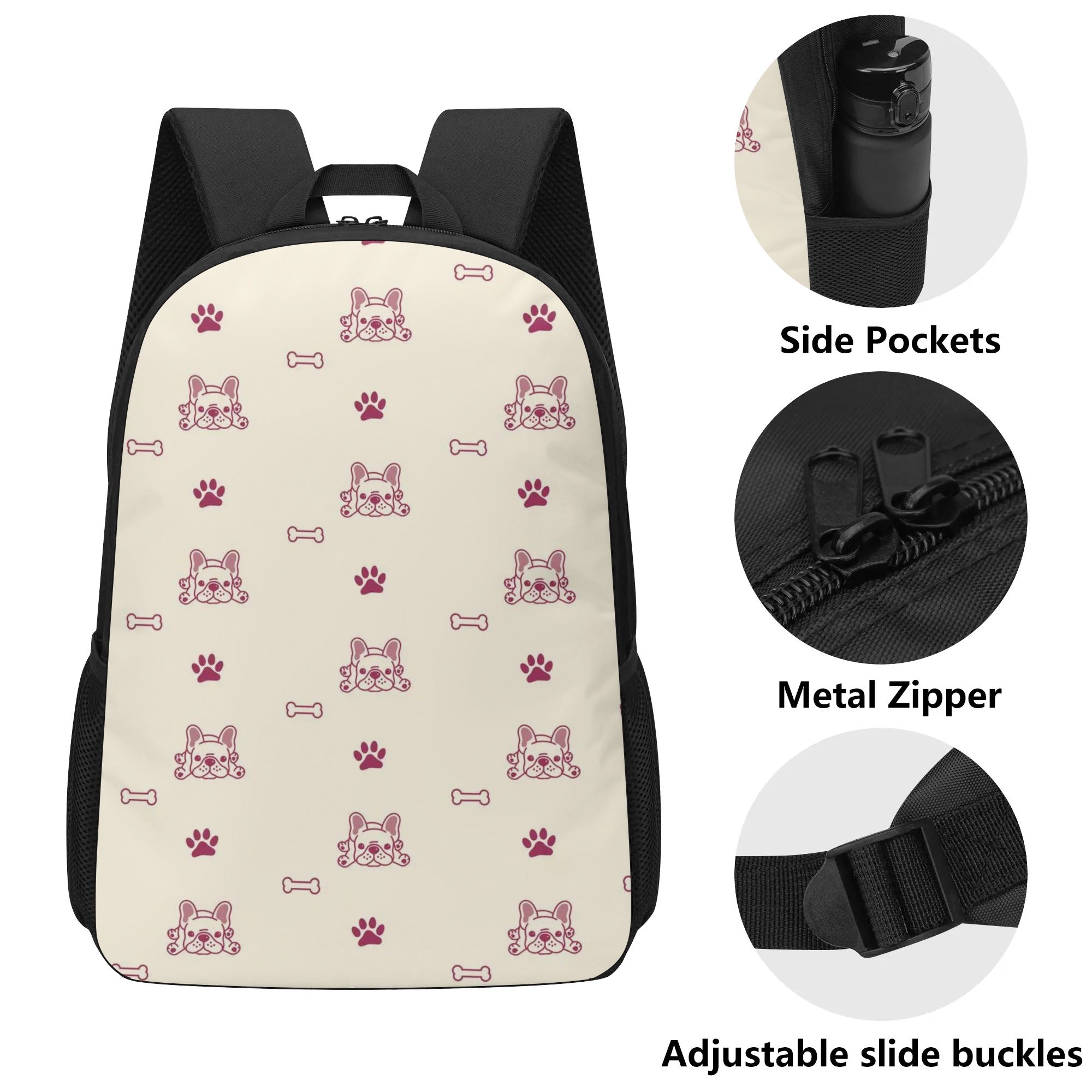 Premium Charlie - Comfortable 17 Inch Backpack Indoor Use