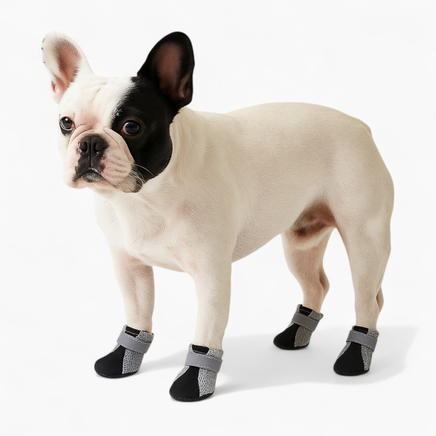AirPaws Reflective Mesh Booties for French Bulldogs