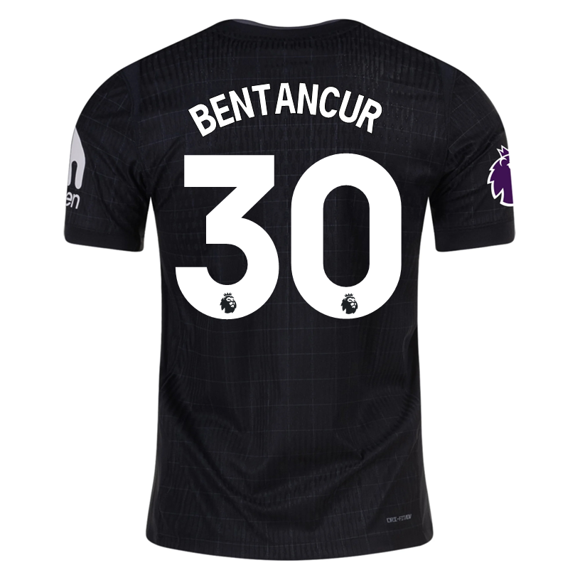 Tottenham EPL Patch 2025-2026 UCL Away Jersey – Authentic Shirt